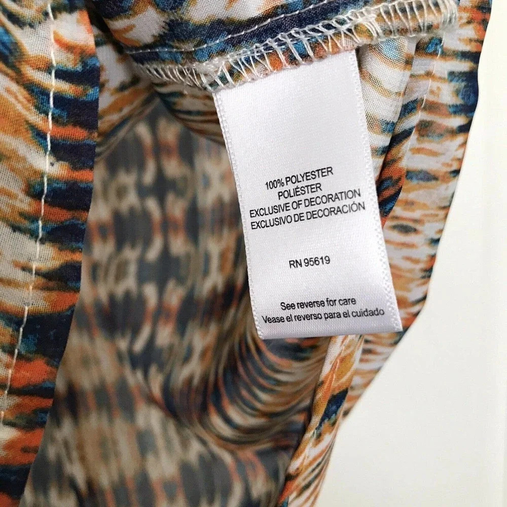 Hannah Semi Sheer Tassel‎ Top Size Medium - Picture 4 of 5